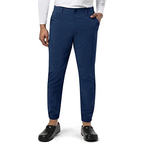 Carhartt Herren Micro Ripstop Cargo Jogger Hose, Marineblau, meliert, Small Hoch von Carhartt