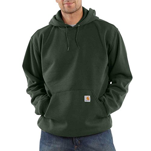 Carhartt Herren Midweight Hooded Sweatshirt, olivgrün, XXXL von Carhartt