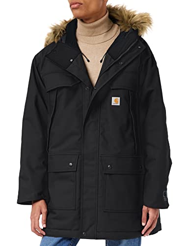 Carhartt Herren Quick Duck Sawtooth Parka COAT, Black, L von Carhartt