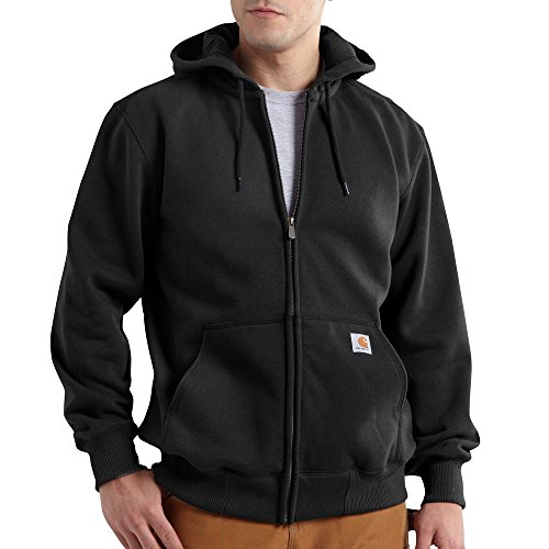 Carhartt Herren Rain Defender Paxton Heavyweight Hooded Sweatshirt, schwarz, 4X-Large von Carhartt