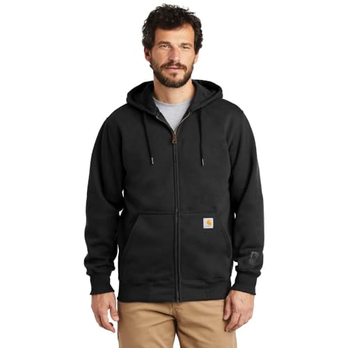 Carhartt Herren Rain Defender Paxton Heavyweight Hooded Sweatshirt, schwarz, 4X-Large von Carhartt