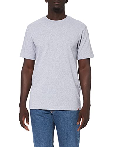 Carhartt Herren Relaxed Fit, schweres, kurzärmliges T-Shirt, Grau meliert, XXL von Carhartt