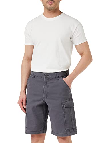 Carhartt Herren Rugged Flex® Relaxed Fit Cargo-Arbeitsshorts aus Canvas, Shadow, W36 von Carhartt