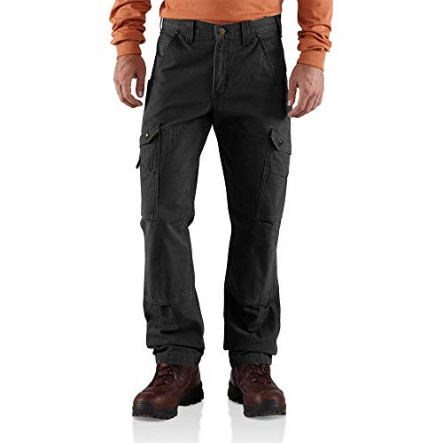 Carhartt Herren Ripstop Cargo Work Pants, Schwarz, 30W / 32L EU von Carhartt