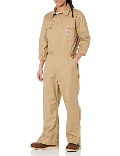 Carhartt Herren Rugged Flex Canvas Coverall Overall, Dunkles Khaki, Small von Carhartt