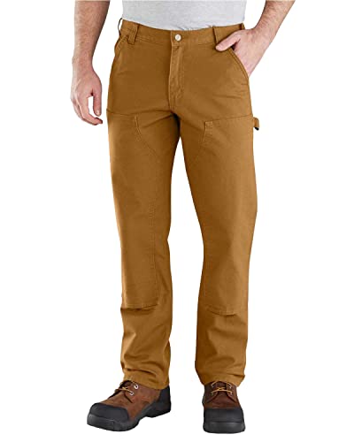 Carhartt Herren Rugged Flex Relaxed Fit Duck Double Front Pant Arbeitshose, Braun, 32W / 34L von Carhartt