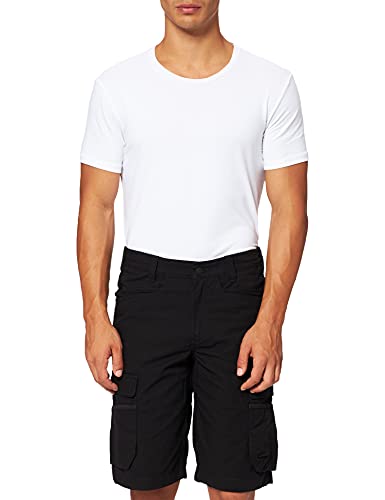 Carhartt Herren Rugged Flex® Relaxed Fit Ripstop Cargo-Arbeitsshorts mit Mehreren Taschen, Schwarz, W30 Carhartt Herren Rugged Flex® Relaxed Fit Ripstop Cargo-Arbeitsshorts mit Mehreren Taschen, Schwarz, W30 von Carhartt
