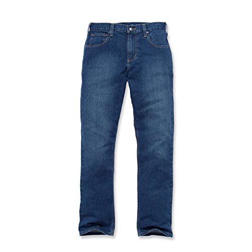 Carhartt, Herren, Rugged Flex® Lockere Jeans mit 5 Taschen, Coldwater, W32/L32 von Carhartt