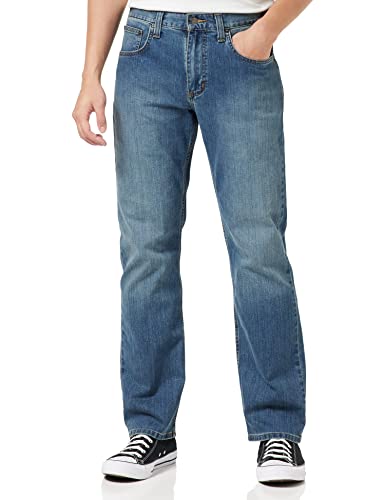 Carhartt Herren Rugged Flex Relaxed Straight Leg Jeans Arbeitshose Rugged Flex Relaxed Straight Leg Jeans (groß und groß), Kaltwasser, 40W / 28L von Carhartt