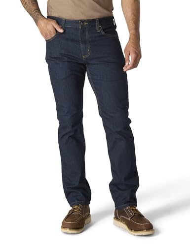 Carhartt, Herren, Rugged Flex® Jeans mit 5 Taschen, gerader Passform und schmal zulaufendem Bein, Erie, W42/L32 von Carhartt