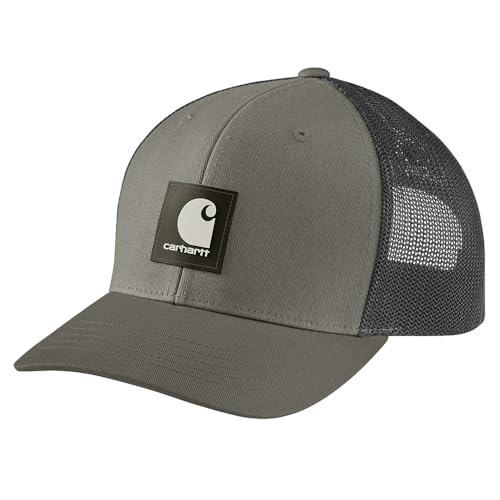 Carhartt Herren Rugged Flex Twill Mesh Back Logo Patch Cap, Dusty Olive, Einheitsgröße von Carhartt