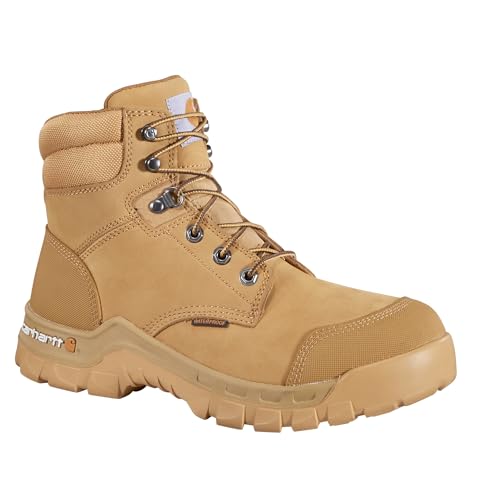 Carhartt Herren Rugged Flex Wp 6" Composite Toe Work Boot BAU-Stiefel, Weizen, 43 EU von Carhartt