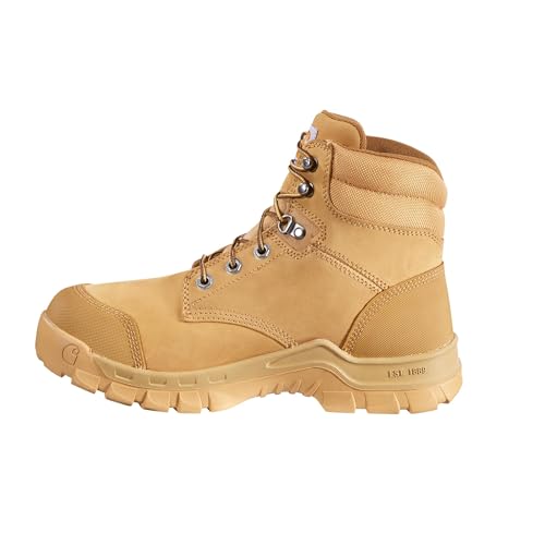 Carhartt Herren Rugged Flex Wp 6" Soft Toe Work Boot Arbeitsstiefel, Weizen, 44.5 EU von Carhartt
