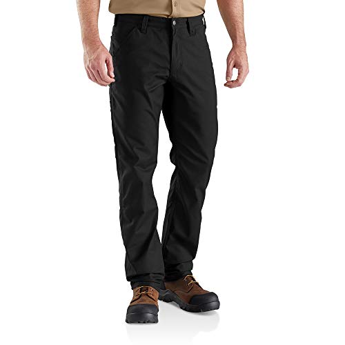 Carhartt, Herren, Rugged Professional-Serie Rugged Flex Lockere Canvas-Arbeitshose, Schwarz, W30/L30 von Carhartt