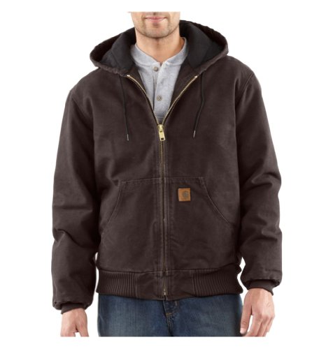Carhartt Herren Sandstone Tall Active Jacke Mantel, dunkelbraun, L von Carhartt
