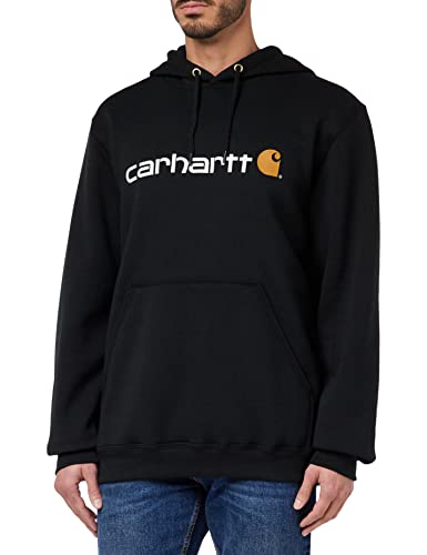 Carhartt, Herren, Weites, mittelschweres Sweatshirt mit Logo-Grafik, Schwarz, XL von Carhartt