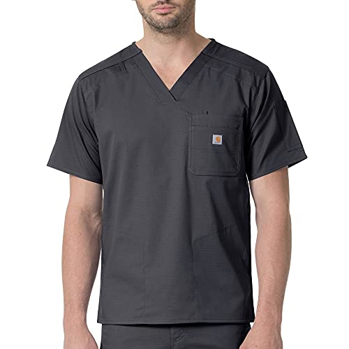 Carhartt Herren Slim Fit 6 Pkt Scrub Top, Dunkles Violett, XX-Large von Carhartt