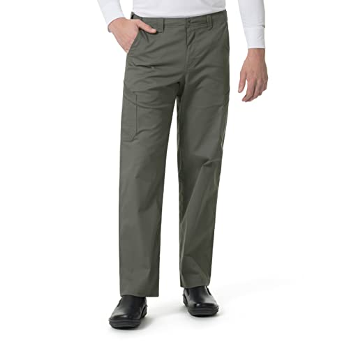 Carhartt Herren Straight Fit Multi-Cargo Scrub Pant Medizinische Schlupfhose, olivgrün, Medium Hoch von Carhartt