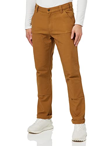 Carhartt Herren Rugged Flex® Straight Fit Duck mit verstärkter Vorderseite, Carhartt® Braun, W32/L32 von Carhartt