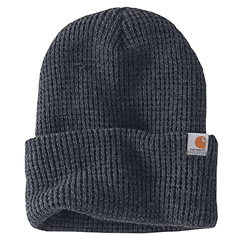 Carhartt Herren Woodside Acrylhut Beanie-Mütze, Kohle Heather, Einheitsgröße von Carhartt