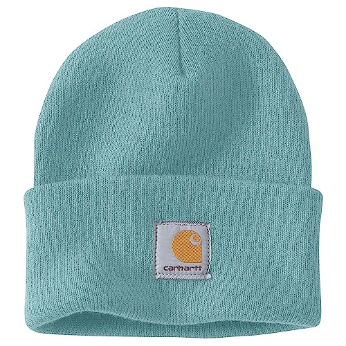 Carhartt Herren-Strickmütze mit Krempe, Pastelltürkis, Einheitsgröße von Carhartt