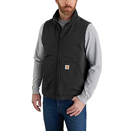 Carhartt Herren Super Dux Relaxed Fit Leichte Softshell-Weste, Schwarz, 3XL von Carhartt