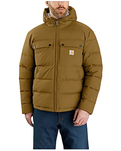 Carhartt Herren Winterjacke Loose Fit Midweight Insulated, Farbe: Oak BrownGr: XXL von Carhartt