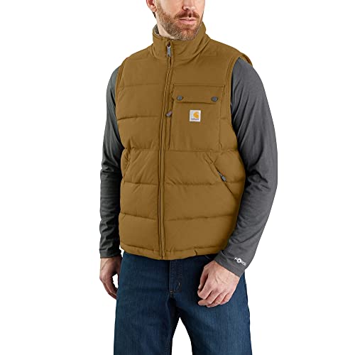 Carhartt Men's Montana Loose Fit Insulated Vest, Oak Brown, M von Carhartt