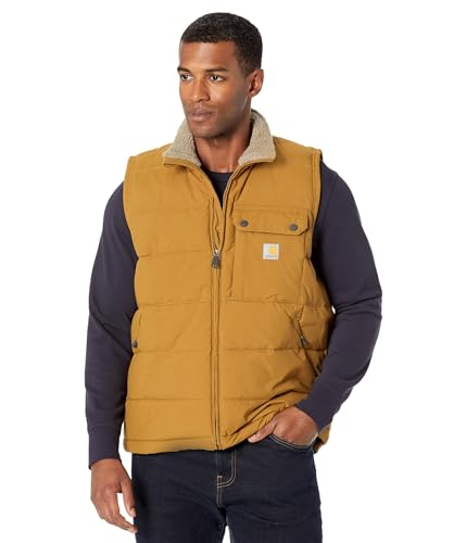 Carhartt Men's Montana Loose Fit Insulated Vest, Oak Brown, M von Carhartt