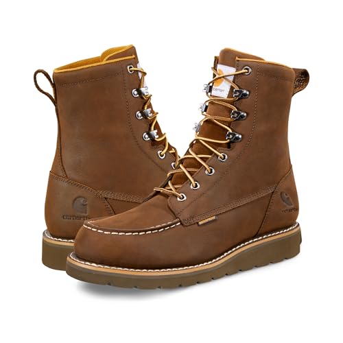 Carhartt Herren Wp 8" Moc Soft Toe Wedge Boot Stiefelette, Dunkelbraun, 42.5 EU Carhartt Herren Wp 8" Moc Soft Toe Wedge Boot Stiefelette, Dunkelbraun, 42.5 EU von Carhartt