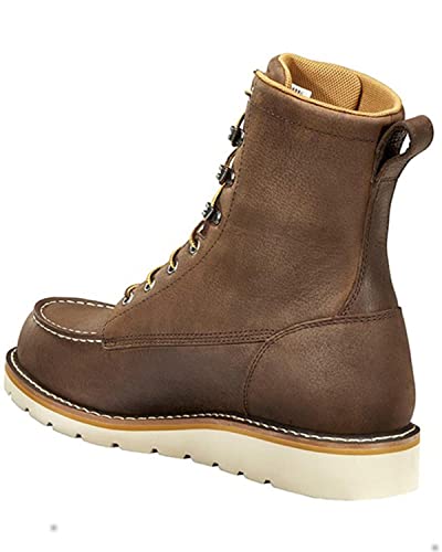 Carhartt Herren Wp Moc Keilstiefel, weicher Zehenbereich, 20,3 cm Stiefelette, Dunkelbraun, 44.5 EU von Carhartt