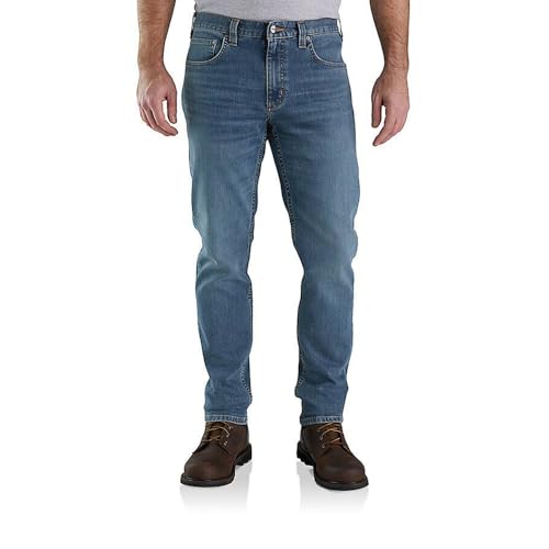 Carhartt Rugged Flex Relaxed Fit Low Rise 5-Pocket Tapered Jean von Carhartt