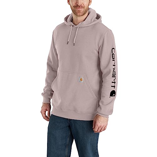 Carhartt K288 Kapuzen Sweatshirt mit Logo auf Ärmel, Farbe:Taupe, Größe:S von Carhartt