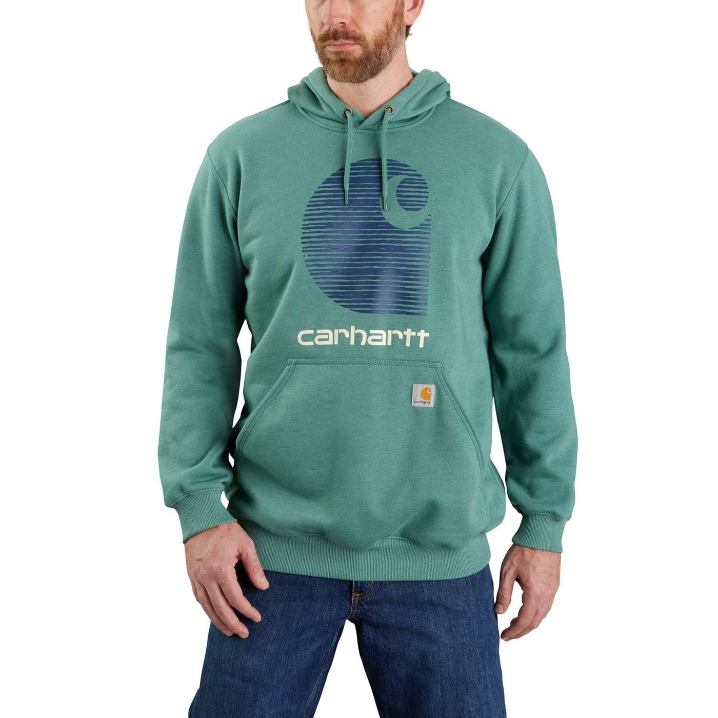 Carhartt Kapuzensweatshirt Rain Defender mit wasserabweisendem Finish von Carhartt