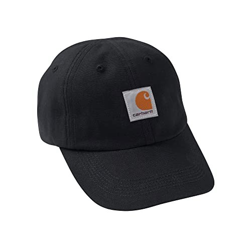 Carhartt Kid's CB8900 Kid's Logo Canvas Cap - Child One Size Fits All - Caviar Black von Carhartt