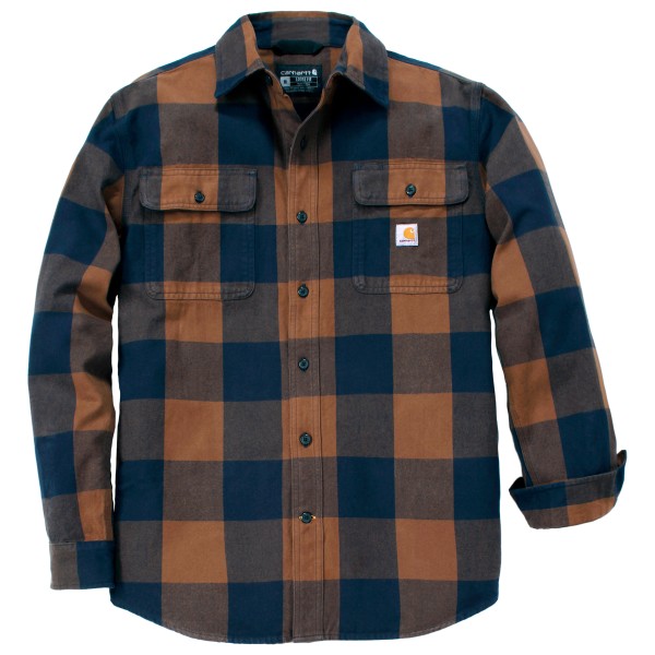 Carhartt - L/S Plaid Shirt - Hemd Gr XL braun von Carhartt