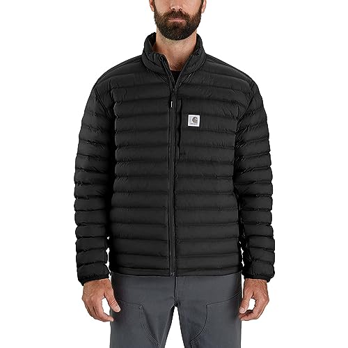 Carhartt Carhartt Lwd Isolierte Stretchjacke mit lockerer Passform für Herren Schwarz S von Carhartt