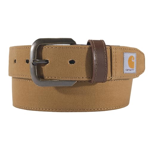 Carhartt Lässige robuste Damengürtel, erhältlich in verschiedenen Stilen, Farben und Größen, Canvas-Entenbraun, klein von Carhartt