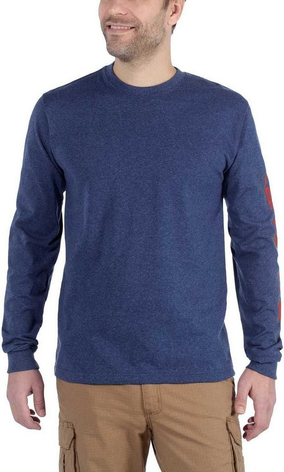 Carhartt Langarmshirt SLEEVE LOGO mit Rundhalsausschnitt von Carhartt