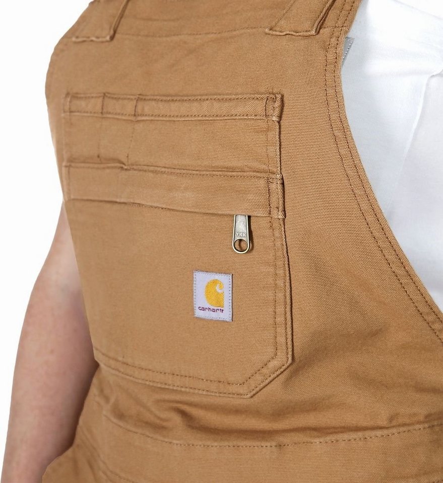 Carhartt Latzhose Relaxed Fit Canvas Shortall von Carhartt