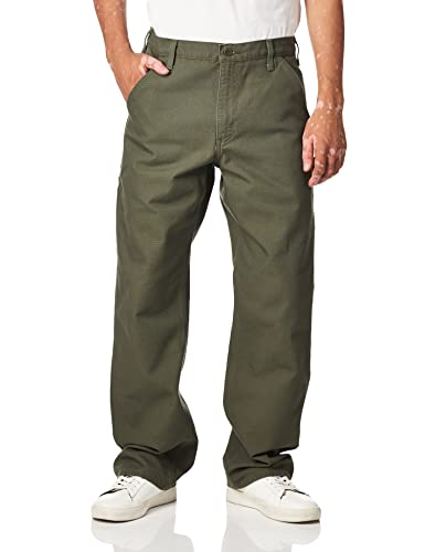 Carhartt Latzhose für Herren, verwaschene Ente, moos, 29W / 32L von Carhartt