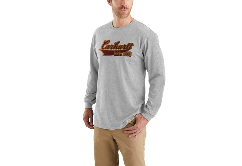 Carhartt Longsleeve Script Graphic mit Carhartt Print von Carhartt