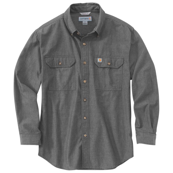 Carhartt - Loose Chambray L/S Shirt - Hemd Gr XL grau von Carhartt