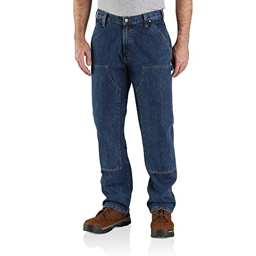 Carhartt Herren Loose Fit Double-Front Logger Jeans, Canal, 31W / 32L EU von Carhartt