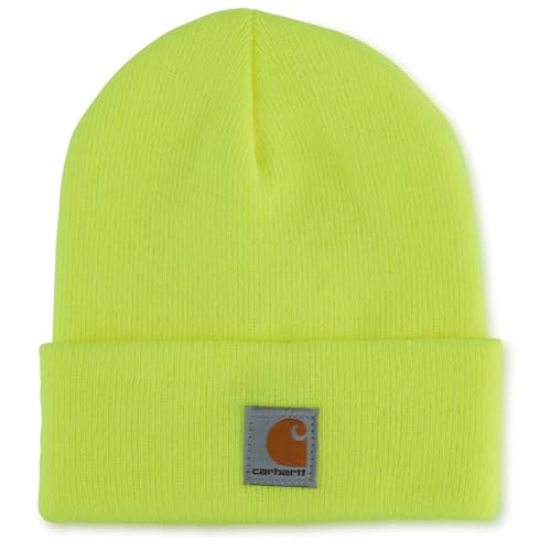 Carhartt Mädchen Kids' Knit Watch Hat Beanie-Mütze, Hellgelb, Jugend von Carhartt