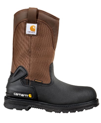 Carhartt Men's 11" Wellington Waterproof Steel Toe Leather Pull-On Work Boot CMP1259, von Carhartt