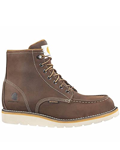 Carhartt Men's 6 Inch Waterproof Wedge Boot Steel Toe Industrial Oil Tanned Leather, 10 M US von Carhartt