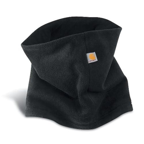 Carhartt Men's A204 Fleece Neck Gaiter - Black One Size Fits All von Carhartt