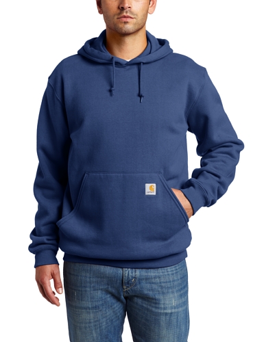 Carhartt Men's Big & Tall Midweight Hooded Sweatshirt,Navy (Closeout),4X-Large von Carhartt