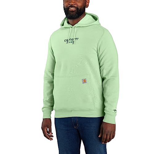Carhartt Men's Force Relaxed Fit Lightweight Logo Graphic Sweatshirt, Aventurine Carhartt Men's Force Relaxed Fit Lightweight Logo Graphic Sweatshirt, Aventurine von Carhartt